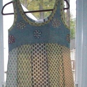 Sacred Threads patchwork dress